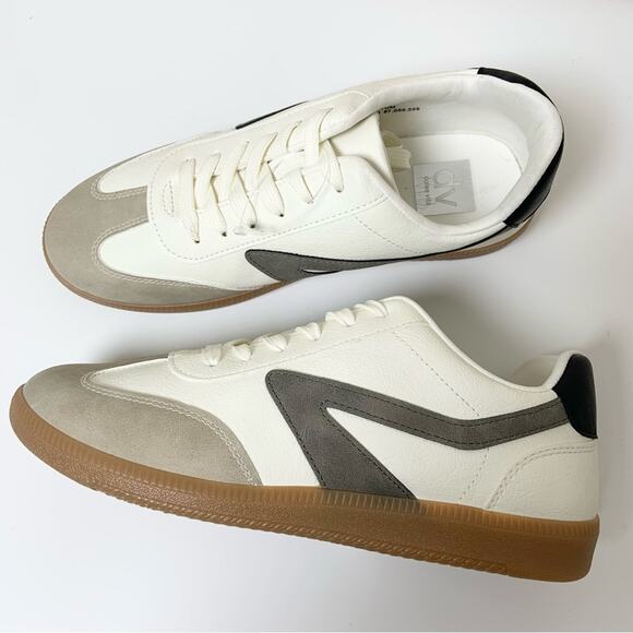 DV by Dolce Vita Grey and White Sneakers Size 8 NEW - Picture 9 of 14